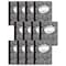 Better Office Products Composition Notebook, College Ruled, 100 Sheets, One Subject, 9.75in. x 7.5in. Black Cover, 12PK 25312 - alternate 1